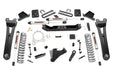Rough Country 51270 6 Inch Suspension Lift Kit w/Radius Arms & V2 Shocks Rear Overload Springs 3.5 Inch Diam 17-19 F-250/350 4WD Diesel Rough Country - Truck Part Superstore