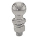 CURT 40083 2in. Trailer Ball (1in. x 2-1/8in. Shank; 6;000 lbs.; Stainless; Packaged) - Truck Part Superstore