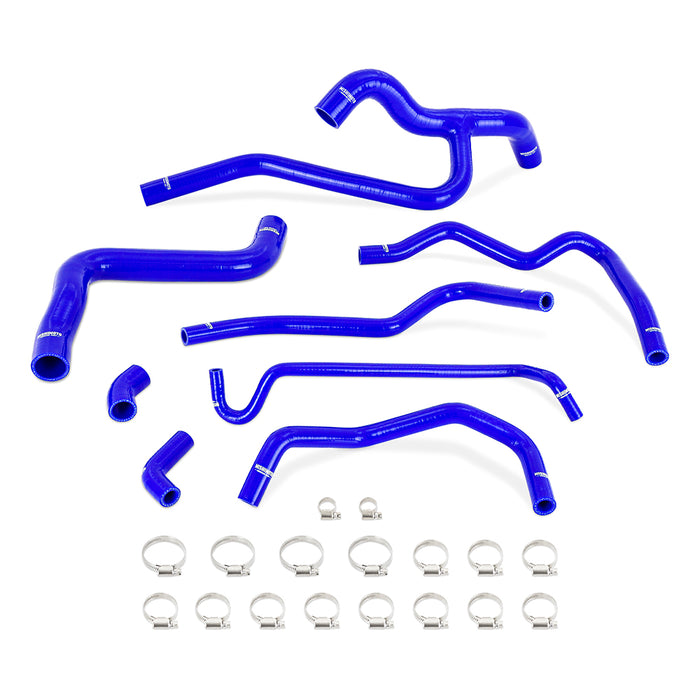 Mishimoto MMHOSE-MUS40-05BL Silicone Radiator & Heater Hose Kit, fits Ford Mustang V6 4.0L 2005-2010, Blue - Truck Part Superstore