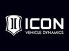 ICON Vehicle Dynamics STICKER-STD 12 IN W 12 IN WIDE ICON STANDARD LOGO WHITE DECAL - Truck Part Superstore