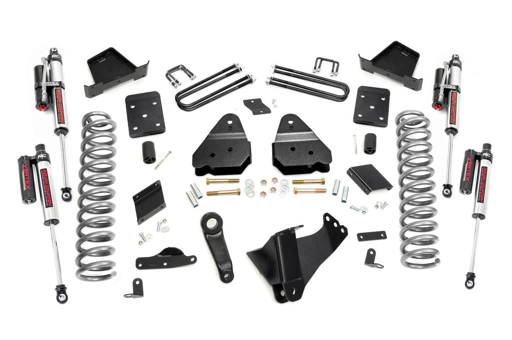 Rough Country 53450 4.5 Inch Suspension Lift Kit Vertex 15-16 F-250 4WD w/o Overloads Rough Country - Truck Part Superstore