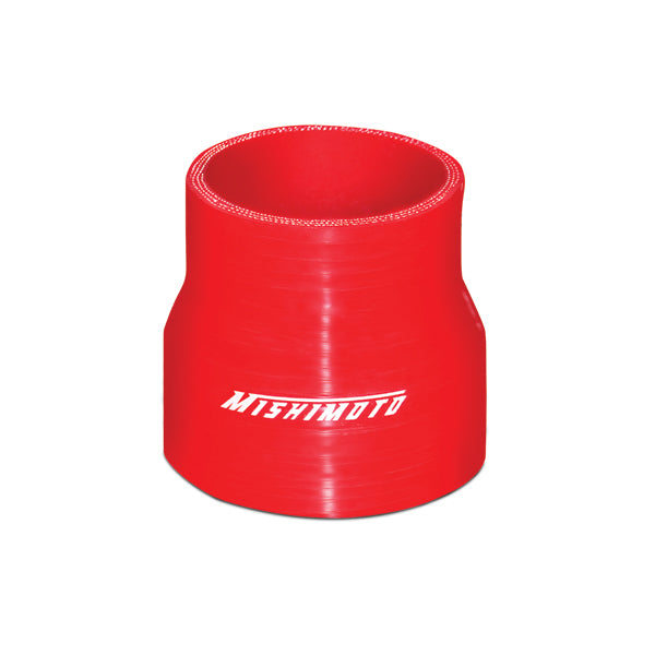 Mishimoto MMCP-2530RD Mishimoto 2.5-in to 3-in Silicone Transition Coupler, Various Colors - Truck Part Superstore