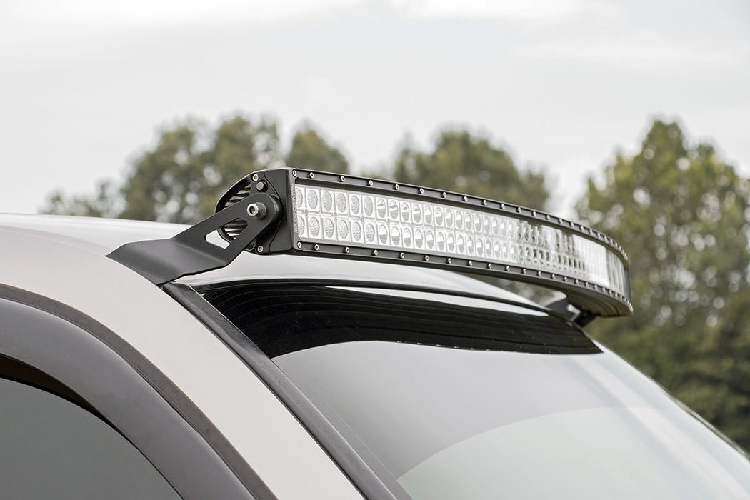 Rough Country 70539 54 Inch Curved LED Light Bar Upper Windshield Mounts 99-06 PU/SUV Rough Country - Truck Part Superstore