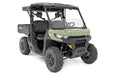 Rough Country 98162031A Half Windshield Scratch Resistant 16-22 Can-Am Defender 4WD Rough Country - Truck Part Superstore