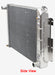 Northern Radiator 205141 Muscle Car Radiator - 25 7/8 X 18 1/2 X 3 1/8 - Truck Part Superstore