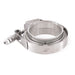 Mishimoto MMCLAMP-VA-4 Mishimoto Aluminum V-Band Clamp with Flanges, 4-in (101.6mm) - Truck Part Superstore