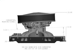 Holley 300-264 Single Plane Intake Manifold Kit - Truck Part Superstore