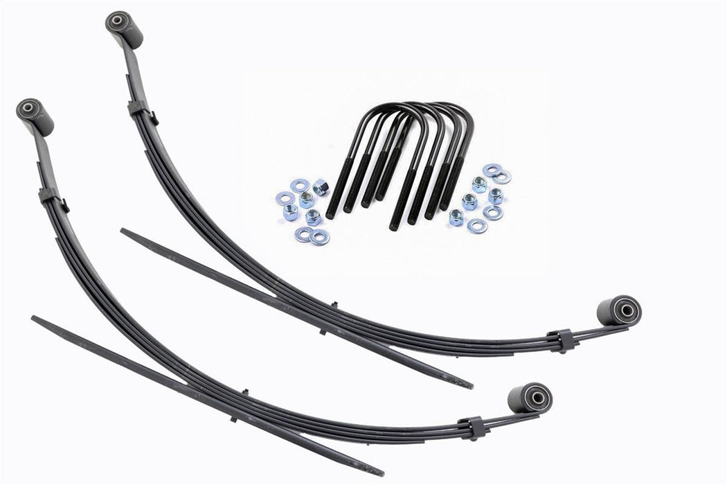 Rough Country 8066Kit Rear Leaf Springs - 4" Lift - Pair - Ford Super Duty 4WD (99-04) - Truck Part Superstore