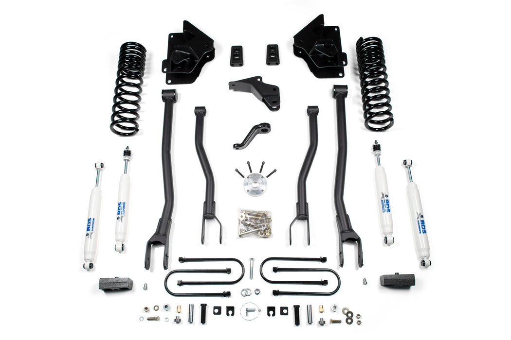 BDS Suspension 697H 2013-14 Ram 3500 4wd 4"/3" 4Link - Dsl - Truck Part Superstore