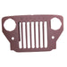 Omix DMC-681798 Grille; Willys® Marked; Black Powder Coat; - Truck Part Superstore