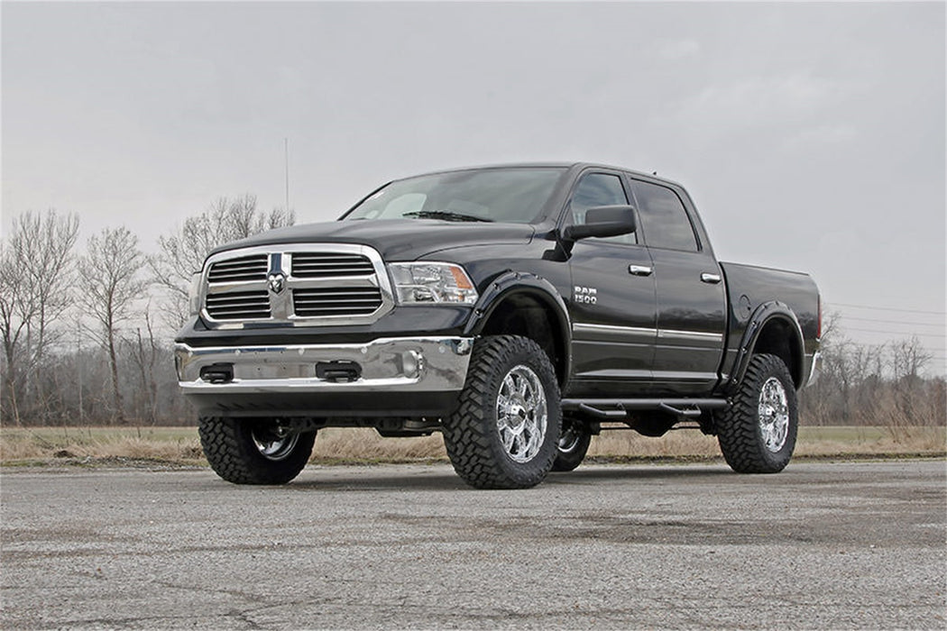 Rough Country F-D10911 Dodge Pocket Fender Flares Rivets 09-18 RAM 1500 w/Metal Bumper Rough Country - Truck Part Superstore