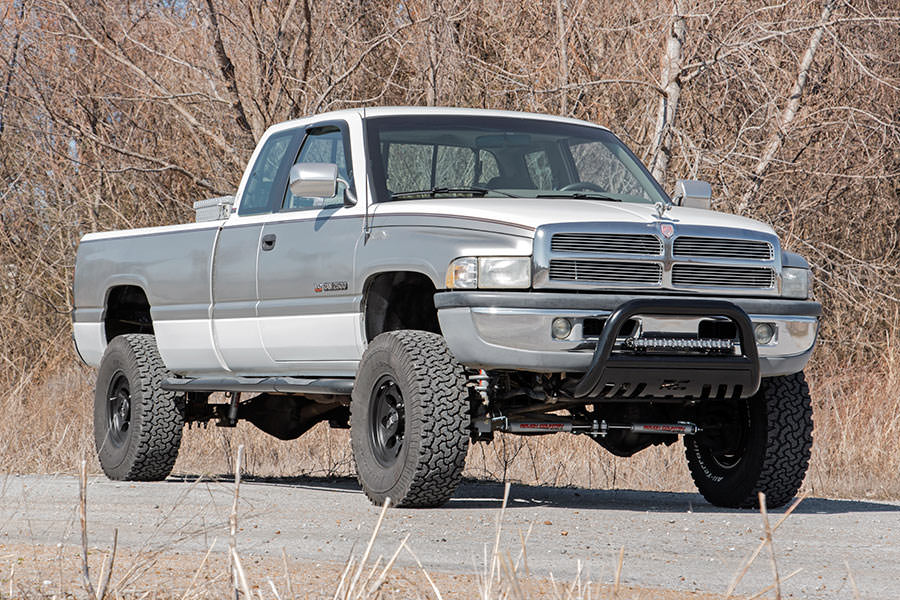 Rough Country 351.20 Suspension Lift Kit w/Shocks; 3 in. Lift; - Truck Part Superstore