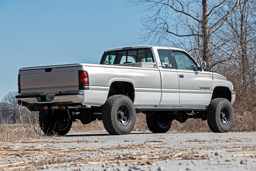 Rough Country 351.20 Suspension Lift Kit w/Shocks; 3 in. Lift; - Truck Part Superstore
