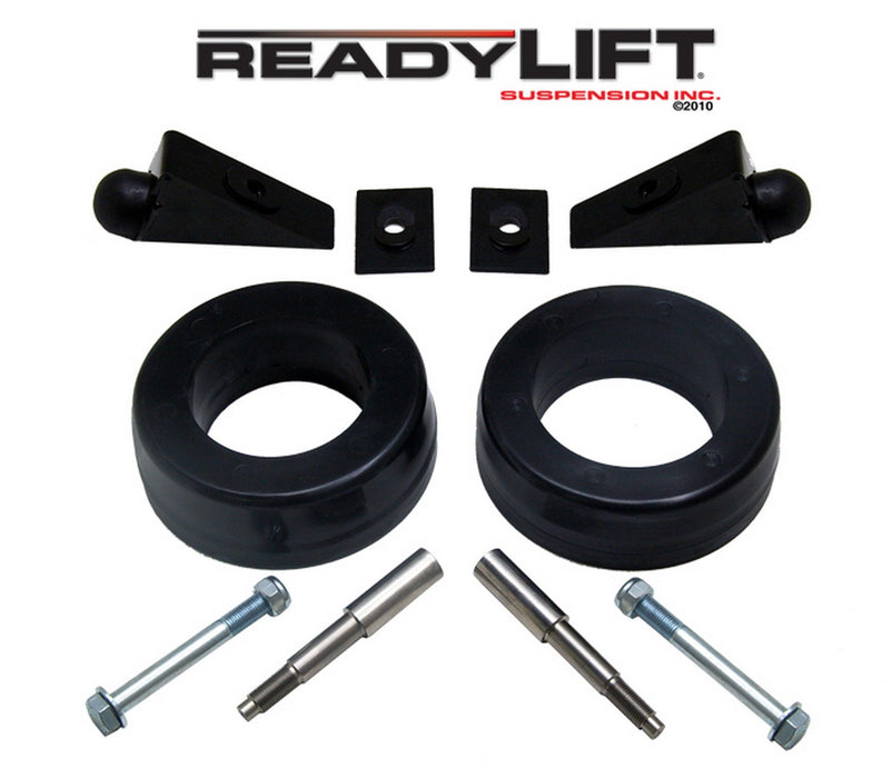 ReadyLift 66-1055 Front Leveling Kit; 2.25 in. Lift; Incl. Bump Stops: Allows Up To 34 in. Tire; - Truck Part Superstore