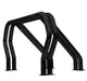 Go Rhino 9009560DDB Bed Bars Complete Kit - Double Bar/Double Kicker (Between wheel wells) - Black - Truck Part Superstore