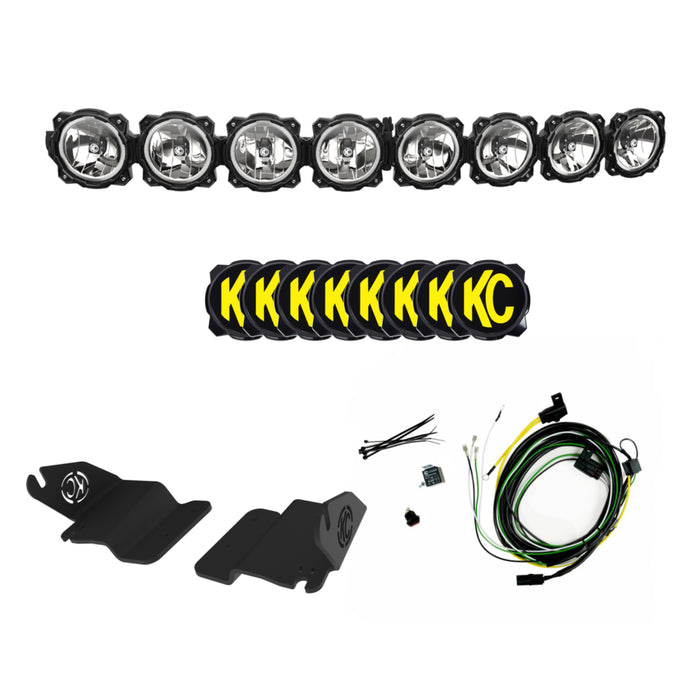 KC HiLiTES 91338 Gravity LED Pro6 - 50" Light Bar Kit - for 21+ Ford Bronco - Truck Part Superstore