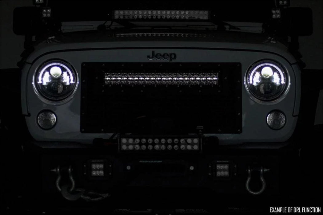 Rough Country 72950BD Curved Cree LED Light Bar 50 Inch Dual Row Black Series w/Cool White DRL Rough Country - Truck Part Superstore