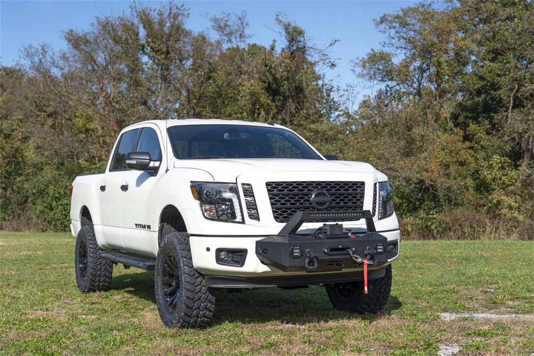 Rough Country 82000 EXO Winch Mount System 16-20 Nissan Titan Rough Country - Truck Part Superstore