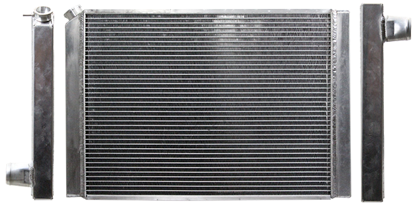 Northern Radiator 209637 Drag Race - 16 X 24 Ultra Light Radiator - Truck Part Superstore