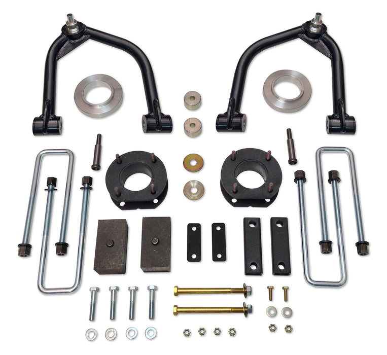 Tuff Country 54076 4 Inch Uni-Ball Lift Kit 07-19 Toyota Tundra 4x4 & 2WD w/ Rear Shock Extension Brackets Excludes TRD Pro Tuff Country - Truck Part Superstore