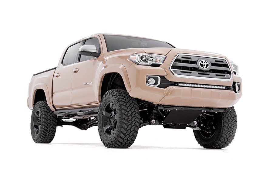 Rough Country 70621 Toyota 30 Inch Cree LED Bumper Kit Chrome Series 16-20 Tacoma Rough Country - Truck Part Superstore