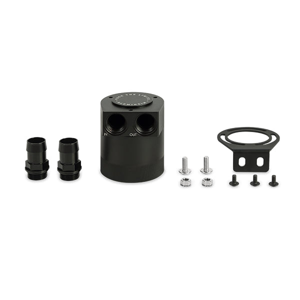 Mishimoto MMBCC-HF Mishimoto Universal High-Flow Baffled Catch Can Kit - Truck Part Superstore