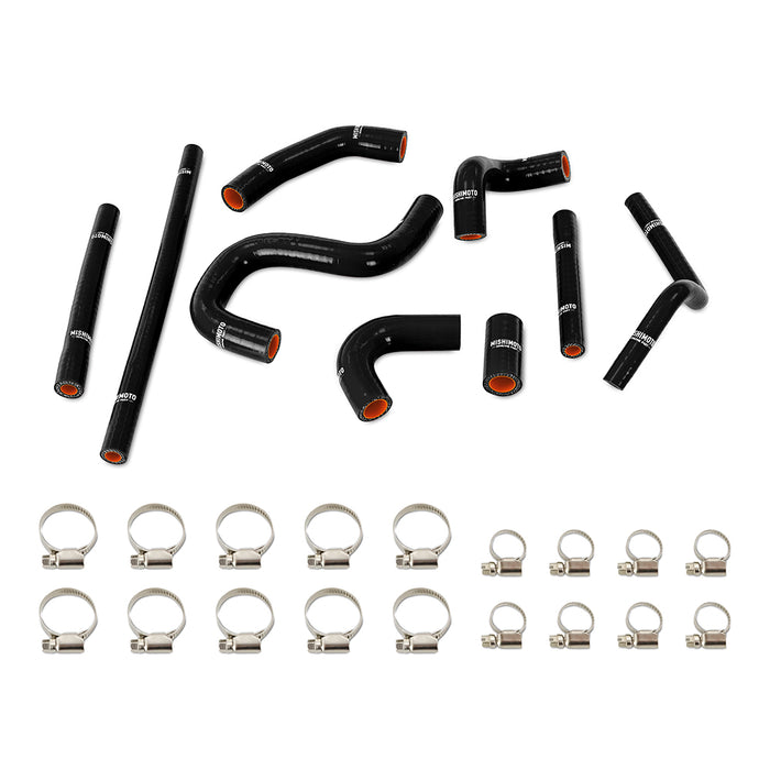 Mishimoto MMHOSE-4RUN34-96HHRBK Silicone Heater Hose Kit, fits Toyota 4Runner 3.4 1996-2002 W/Rear Heater, Black - Truck Part Superstore