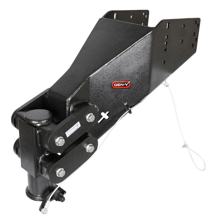 GEN-Y Hitch GH-8075AL EXECUTIVE TORSION-FLEX AL 5th to Gooseneck 2 5/16" Coupler 4.5K-6.5K pin 25K - Truck Part Superstore