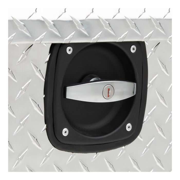 UWS SLC-48 Bright Aluminum Secure Lock 48in. Under Tonneau Chest Box (LTL Shipping Only) - Truck Part Superstore