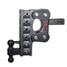 GEN-Y Hitch GH-1026 The BOSS TORSION-FLEX 2" Shank 10" Drop 1.1K TW 10K Hitch Dual-Ball Pintle Lock - Truck Part Superstore