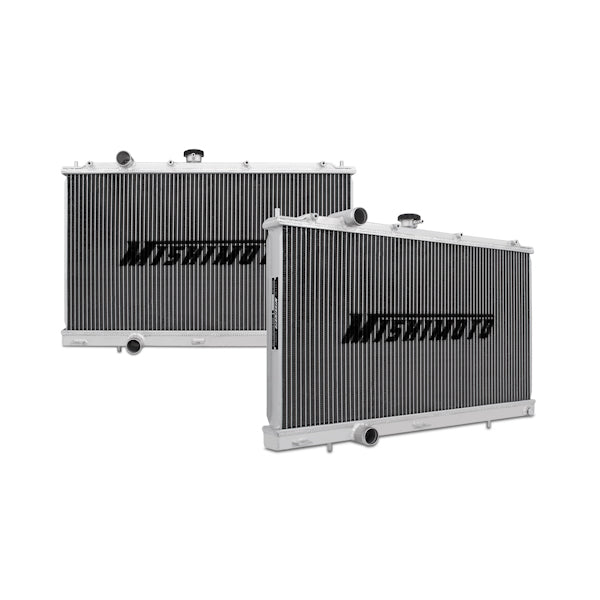 Mishimoto MMRAD-EVO-456 Performance Aluminum Radiator, fits Mitsubishi Lancer Evolution 4/5/6 1996-2001 - Truck Part Superstore