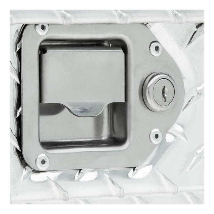UWS TT-75-COMBO 75-Gallon Combo Bright Aluminum Transfer Tank - Truck Part Superstore