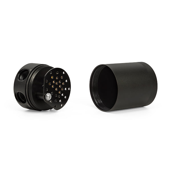 Mishimoto MMBCC-F35T-15SBE Baffled Oil Catch Can, fits Ford F-150 3.5L EcoBoost 2015-2016 - Truck Part Superstore