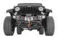 Rough Country 1062 Jeep Hybrid Stubby Winch Bumper w/Fog Mounts 07-18 Wrangler JK Rough Country - Truck Part Superstore