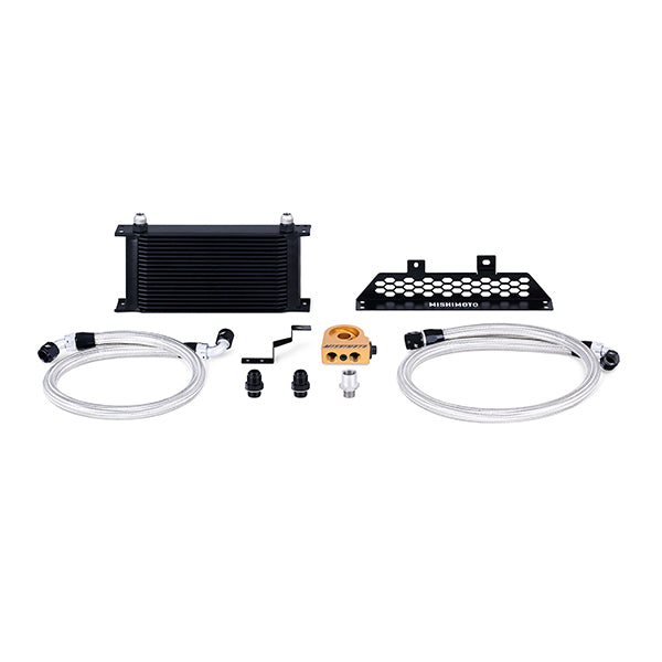 Mishimoto MMOC-FOST-13TBK Ford Focus ST Oil Cooler Kit, 2013-2018 Black Thermostatic - Truck Part Superstore