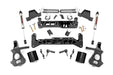Rough Country 18770 7 Inch Suspension Lift Kit w/V2 14-18 Silverado/Sierra 1500 2WD Aluminum/Stamped Steel Rough Country - Truck Part Superstore