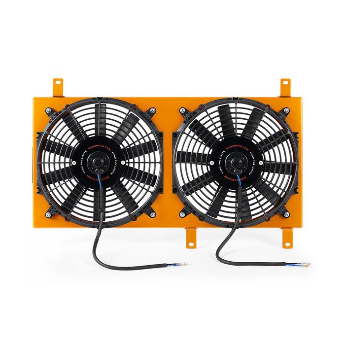 Mishimoto MMFS-MIA-99GD Performance Aluminum Fan Shroud Kit, fits Mazda Miata 1999-2005, Gold - Truck Part Superstore