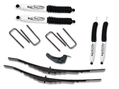 Tuff Country 22964KN 2.5 Inch Leveling Kit Front 00-04 Ford F250/F350 Super Duty 4WD w/Leaf Springs Fits Models w/Diesel  V10 or 460 Gas Engine w/SX8000 Shocks Tuff Country - Truck Part Superstore