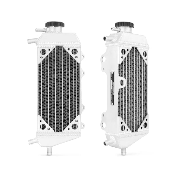 Mishimoto MMDB-YZ125-05RX 2 Stroke Braced Aluminum Radiator, Right, fits Yamaha YZ125 2005-2014 - Truck Part Superstore