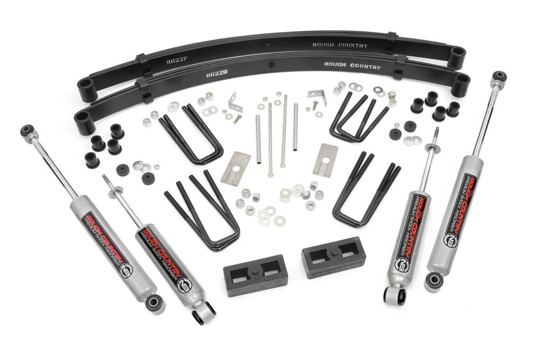 Rough Country 705N3 3 Inch Toyota Suspension Lift Kit 84-85 4WD Toyota Pickup Rough Country - Truck Part Superstore