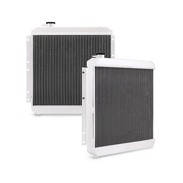 Mishimoto MMRAD-LCR-58X 3-Row Performance Aluminum Radiator, fits Toyota Land Cruiser FJ40 1958-1984 - Truck Part Superstore