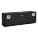 UWS TBTS-60-BLK Gloss Black Aluminum 60in. Single-Door Topside Truck Tool Box (LTL Shipping Only - Truck Part Superstore