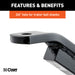 CURT 45510 Class 2 Ball Mount (1-1/4in. Shank; 3;500 lbs.; 3-1/8in. Rise; 10-5/16in. Long) - Truck Part Superstore