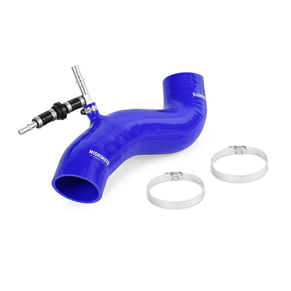 Mishimoto MMHOSE-FIST-16IHBL Ford Fiesta ST Silicone Induction Hose, 2016-2019, Blue - Truck Part Superstore