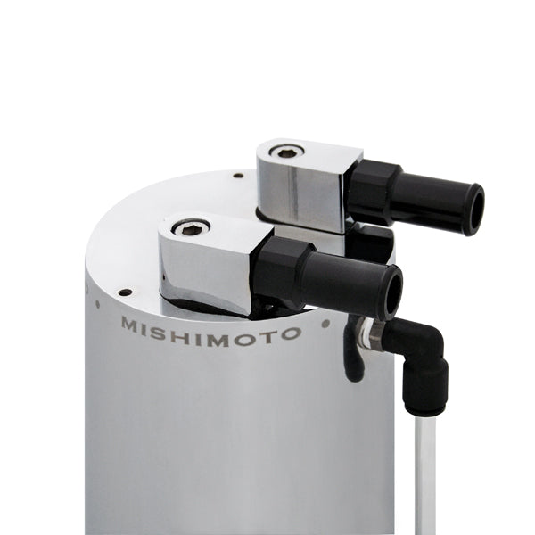 Mishimoto MMOCC-LA Aluminum Oil Catch Can - Large - Truck Part Superstore