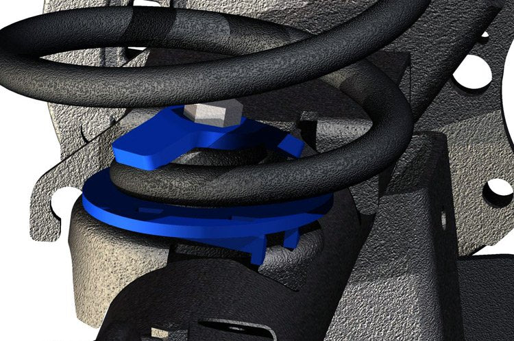 Rough Country 1113 Jeep Rear Coil Correction Plates 07-18 Wrangler JK Rough Country - Truck Part Superstore