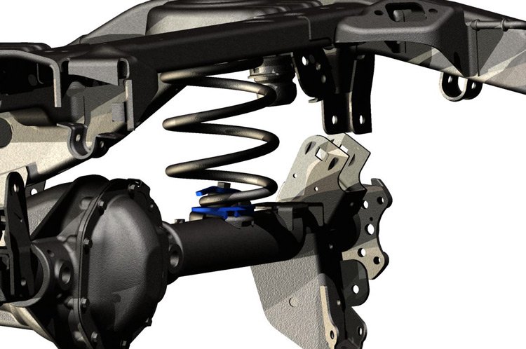 Rough Country 1113 Jeep Rear Coil Correction Plates 07-18 Wrangler JK Rough Country - Truck Part Superstore