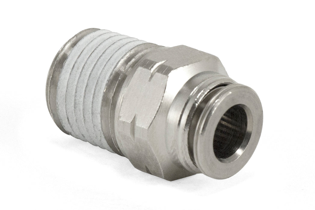 Air Lift 21807 Connector, 1/4"MNPT - 1/4"PTC - Truck Part Superstore