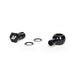 Mishimoto MMBB-STBK Banjo Fitting With Bolt M20 x 5/8-in Straight, Black - Truck Part Superstore