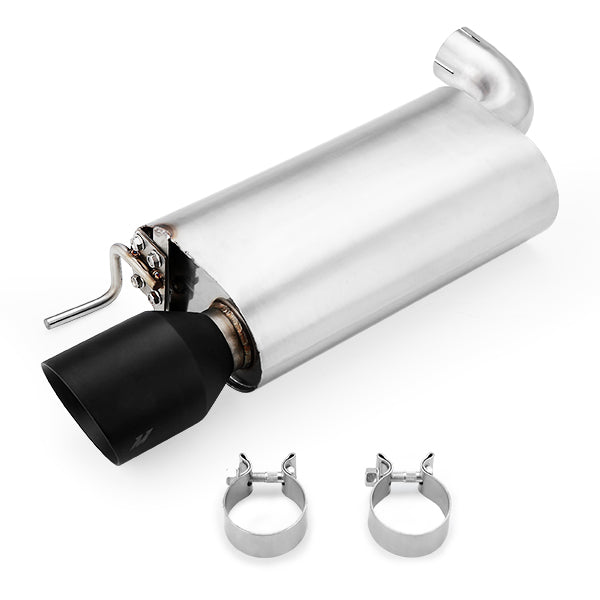 Mishimoto MMEXH-MUS8-15ASBK Street Axleback Exhaust, fits Ford Mustang GT 2015-2017 - Truck Part Superstore